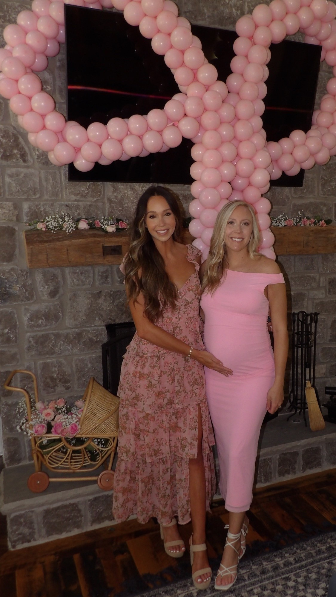 Pink ruffle dress options! 

Baby shower dress girl baby shower dress pink ruffle dress 