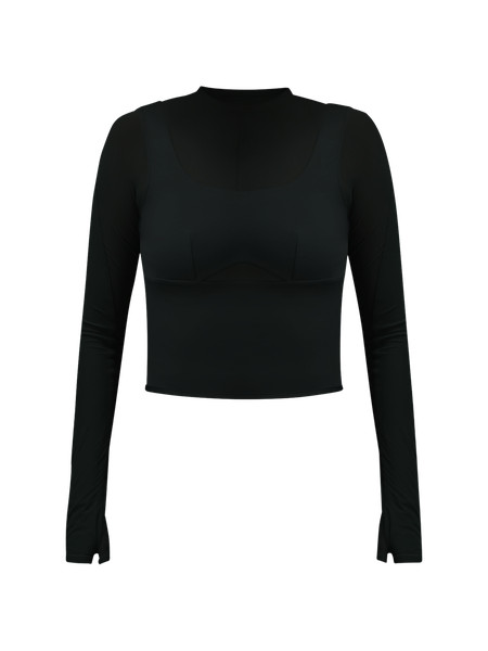 Mesh Mixed Long-Sleeve Shirt | Lululemon (US)