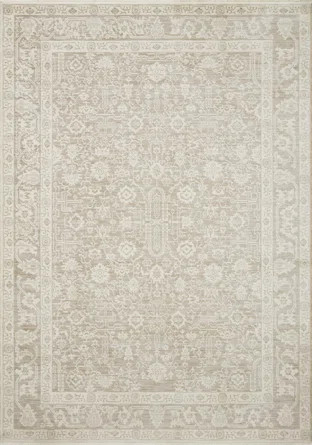 Zuma Machine Woven / Power Loomed Performance Sand/Stone Rug | Wayfair North America