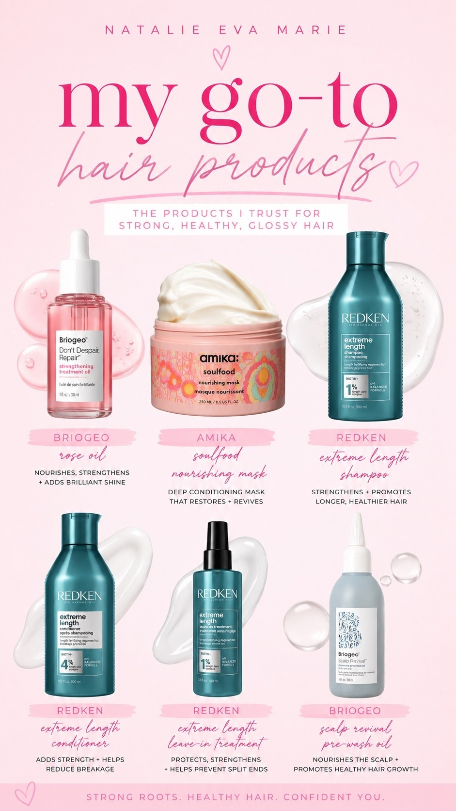My current hair products that have helped my hair dramatically from length to fullness 💆🏻‍♀️

#LTKU #LTKOver40 #LTKBeauty