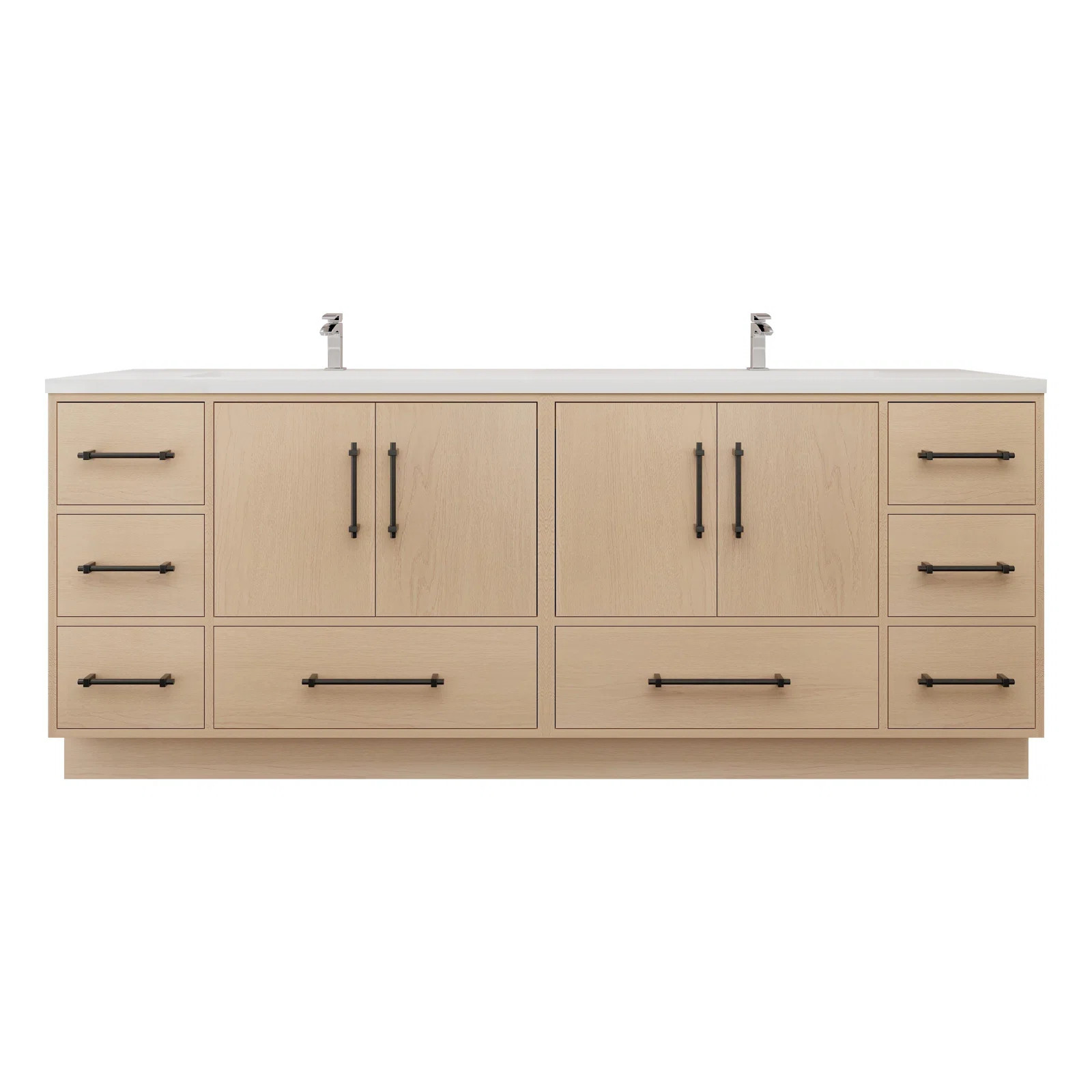 Victoria 83.5'' Double Bathroom Vanity with Acrylic Top | Wayfair North America