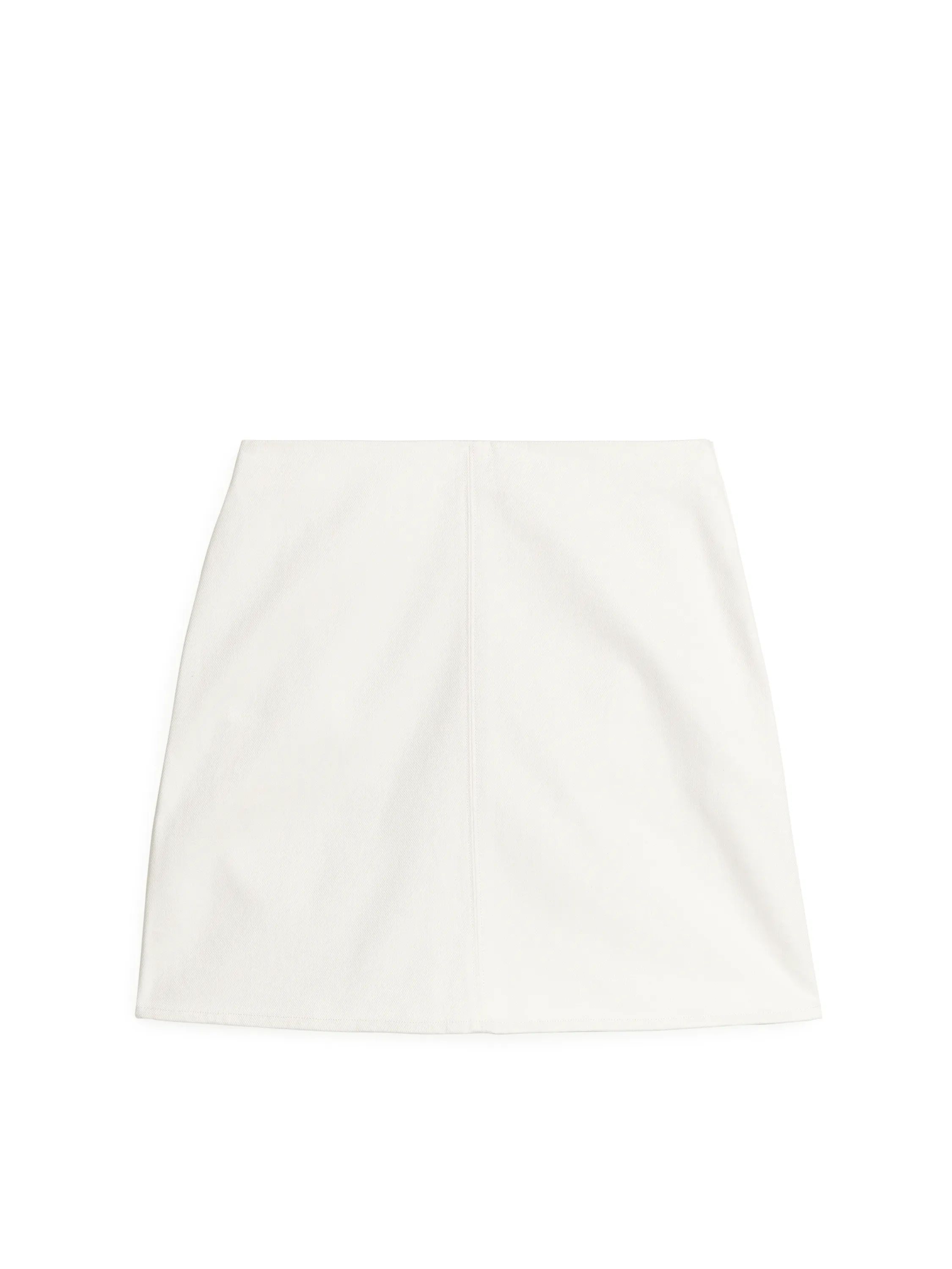 Cotton Twill Mini Skirt | ARKET