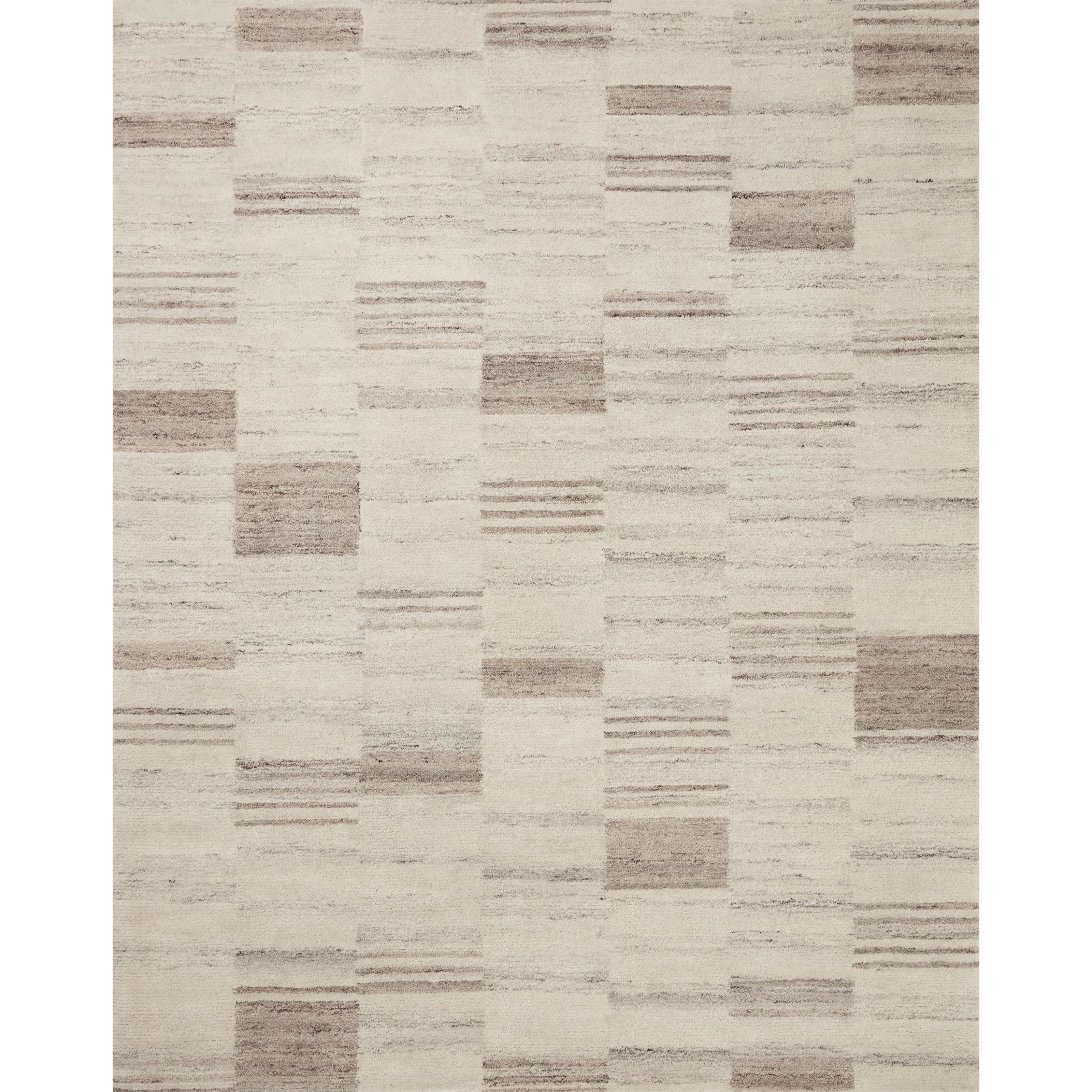 Amber Lewis x Loloi Rocky Ivory / Dove Area Rug | Wayfair North America
