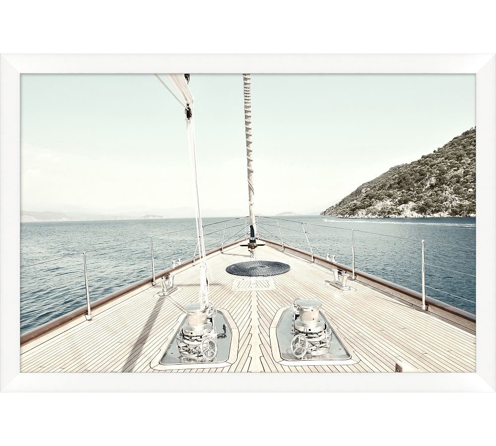 Sailing South Framed Print | Pottery Barn (US)
