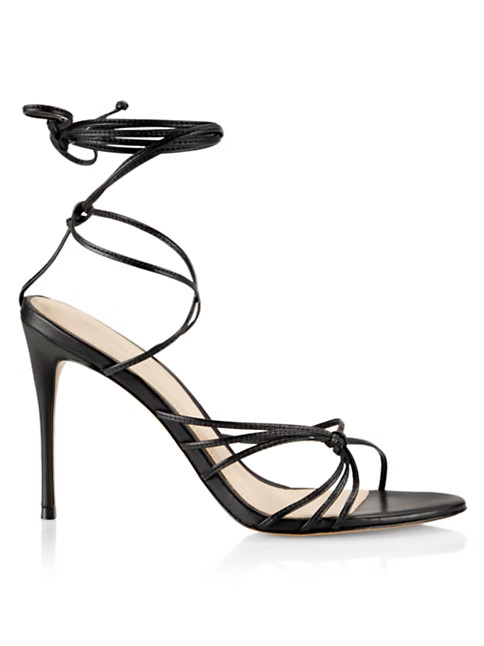 Saks Fifth Avenue COLLECTION Strappy Leather Lace-Up Sandals | Saks Fifth Avenue