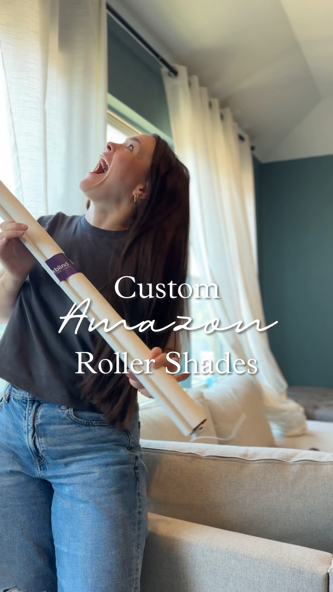 Affordable custom Amazon roller shades 

#LTKVideo #LTKSaleAlert #LTKHome