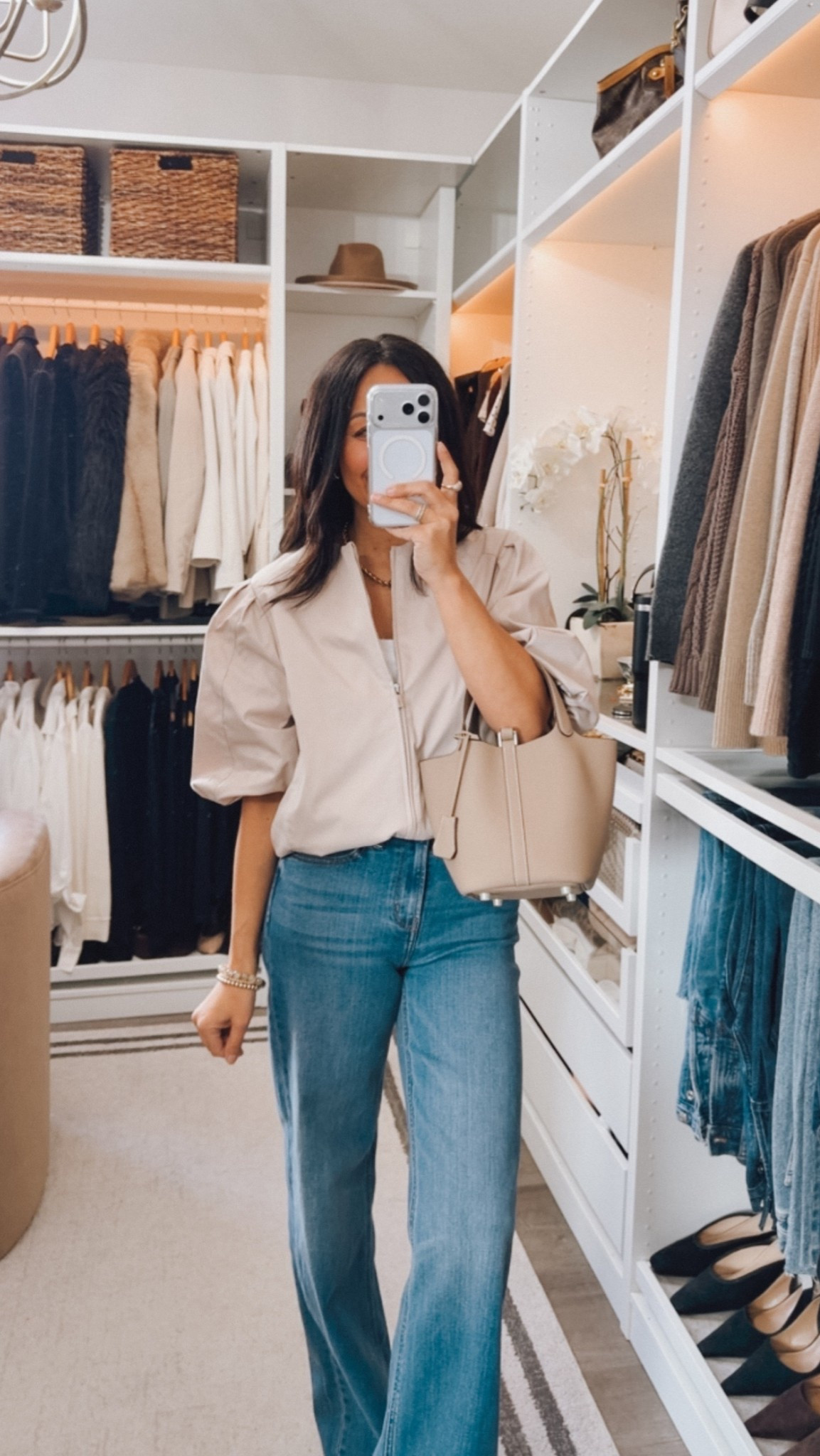 Zara jacket in and out of stock- snag it if you see your size! It’s a good one⭐️ wearing a small

#LTKootd #LTKOver40