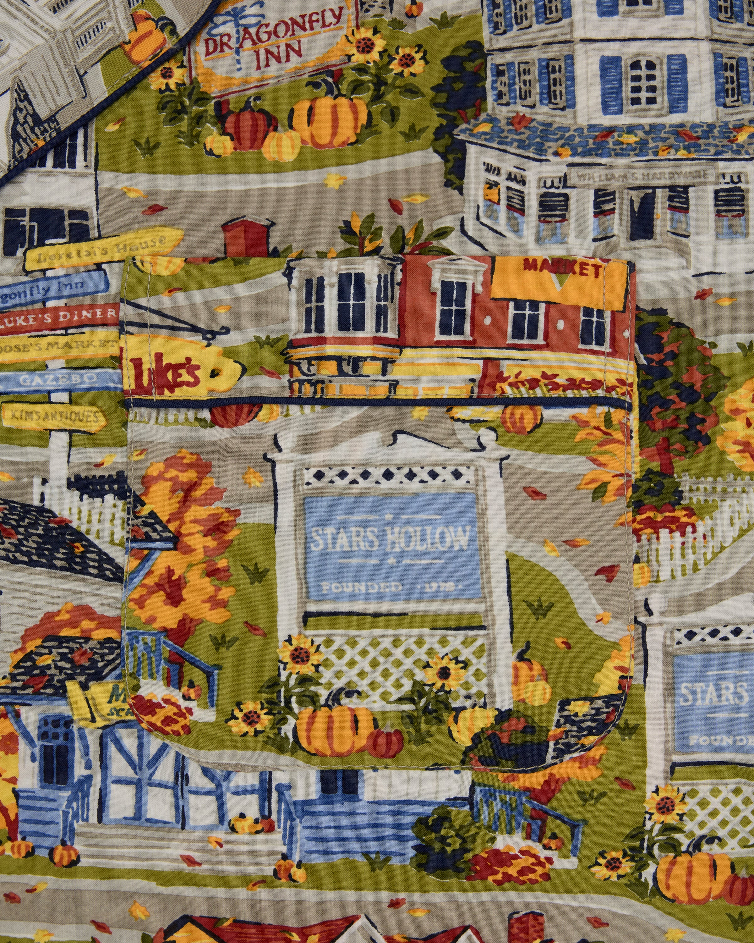 Stars Hollow - Long PJ Set - Harvest Festival | Printfresh