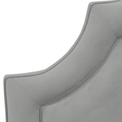 Melodie Arched Border Upholstered Standard Bed | Wayfair North America