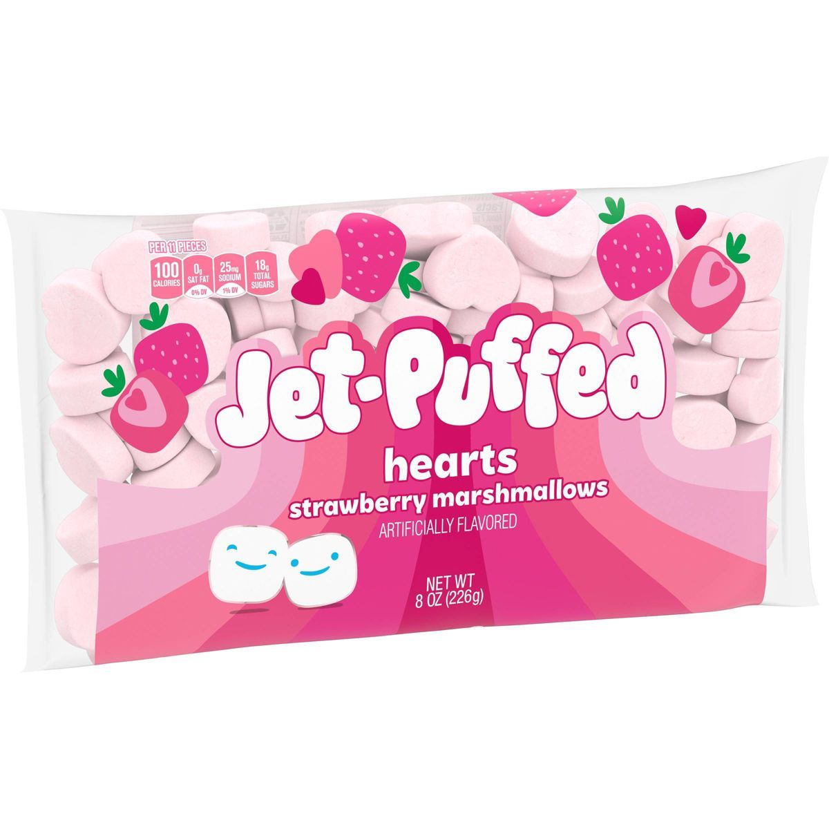 Kraft Jet-Puffed Strawberry Marshmallow Hearts - 8oz | Target