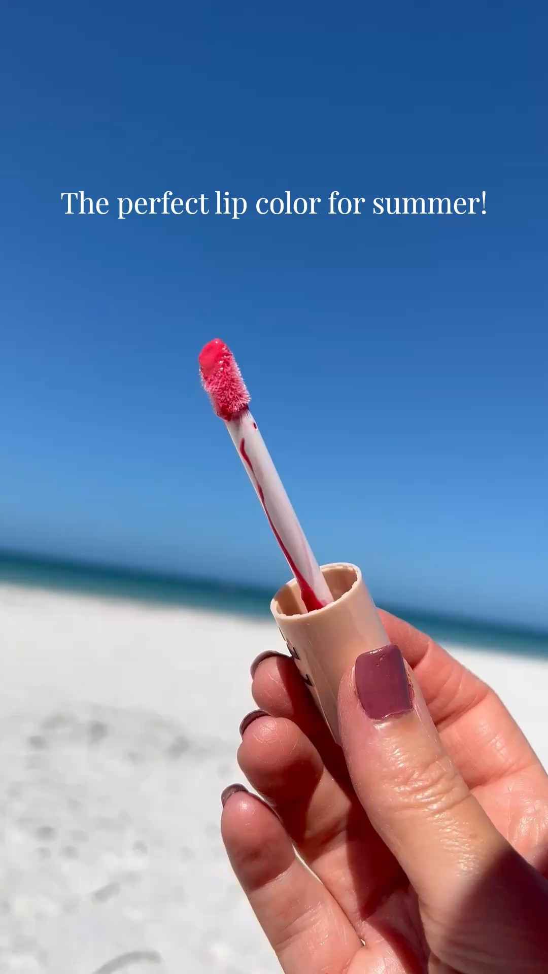 I wore this color lip balm at the beach. It’s called dessert island beauty. You can see the color flex. Don’t forget to pick up the mascara too! Perfect! @DIBS Beauty 

😘The perfect glossy shine and sun-kissed lip color. Highly recommend.

#LTKSeasonal #LTKOver40 #LTKSaleAlert #LTKTravel #LTKgrwm #LTKootd #LTKBeauty #LTKSwim #LTKvlog