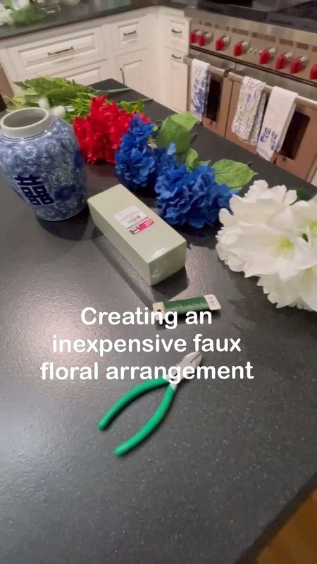 Creating an inexpensive floral arrangement is easier than you think!
•
Most of my flowers, as well as my dry foam, were purchased at Dollar Tree. I, also, purchased some of the floral, including the fern, at Michael’s. Their spring & summer floral is currently 50% off.
•
Start with a beautiful container & cut your dry foam down to fit.
•
Use wire cutters to separate your floral bushels. I like to begin by putting my largest flower in the center & working out from there.
•
After you’ve added your flowers, add longer, thin stems with a different texture to add height & depth.
•
I finish by adding greenery at both the base & to fill any holes.
•
Now, you have a beautiful arrangement that will last forever!


#LTKunder50 #LTKhome #LTKunder100