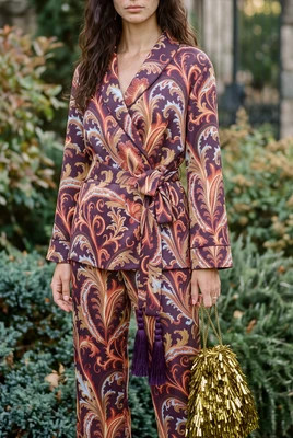 Josephine Paisley Jacket | COUPER
