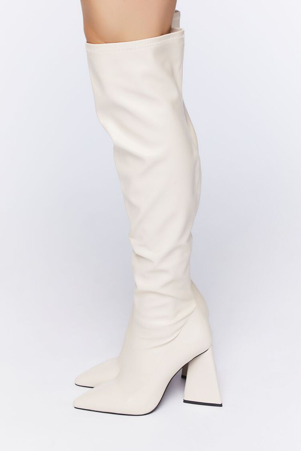 Faux Leather Over-the-Knee Boots | Forever 21 (US)