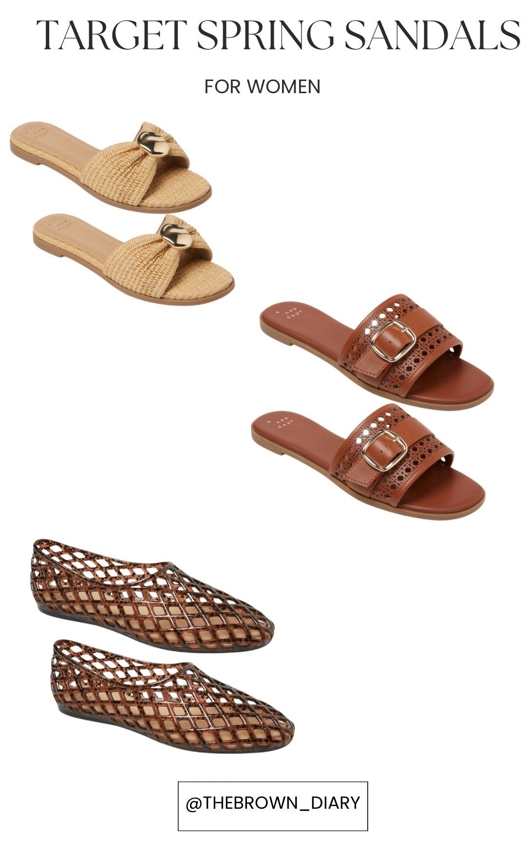 Target Spring Sandals  #ltkshoes #ltkunder50

#LTKOver40