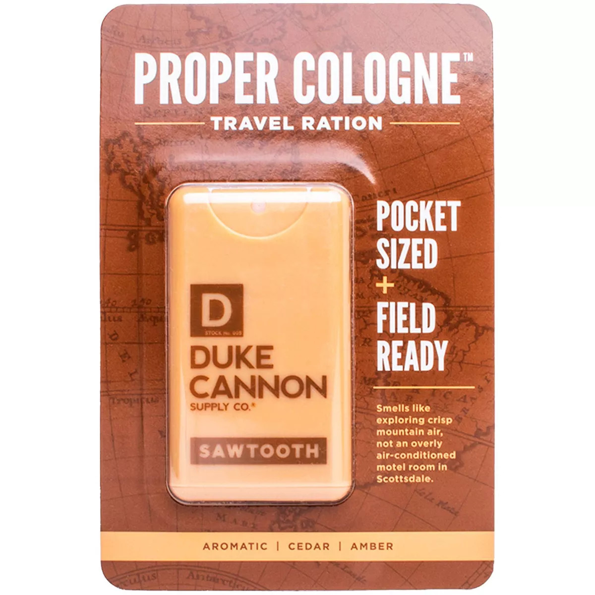 Duke Cannon Men's Sawtooth Proper Cologne - Alpine Air & Cedarwood Cologne  - Trial Size - 0.35 f... | Target