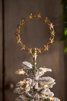 Starry Ring Tree Topper | Anthropologie (US)