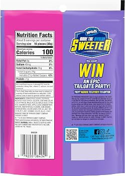 NERDS Gummy Clusters Candy, Grape Strawberry Blitz, Crunchy and Gummy, Game Day Candy, Football P... | Amazon (US)