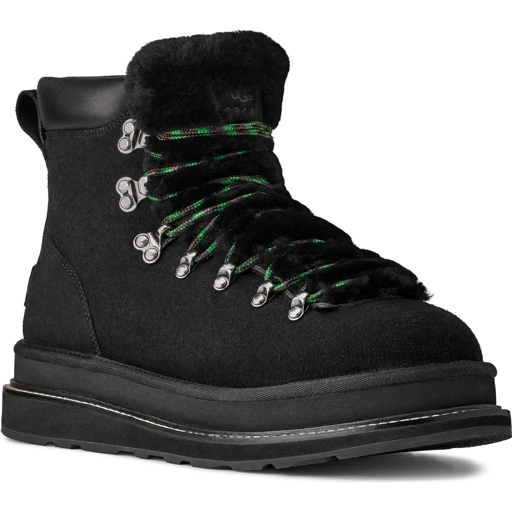 UGG(r) x Sacai Gender Inclusive Hiking Boot in Black at Nordstrom, Size 8 Women's | Nordstrom