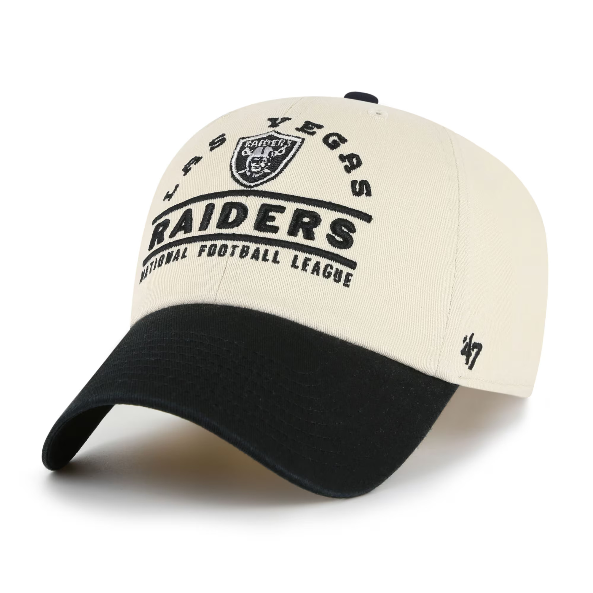Las Vegas Raiders '47 Windham Clean Up Adjustable Hat - Natural | Lids