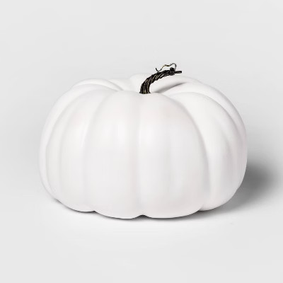 14" Large Painted Pumpkin Halloween Decorative Sculpture - Hyde & EEK! Boutique™ | Target