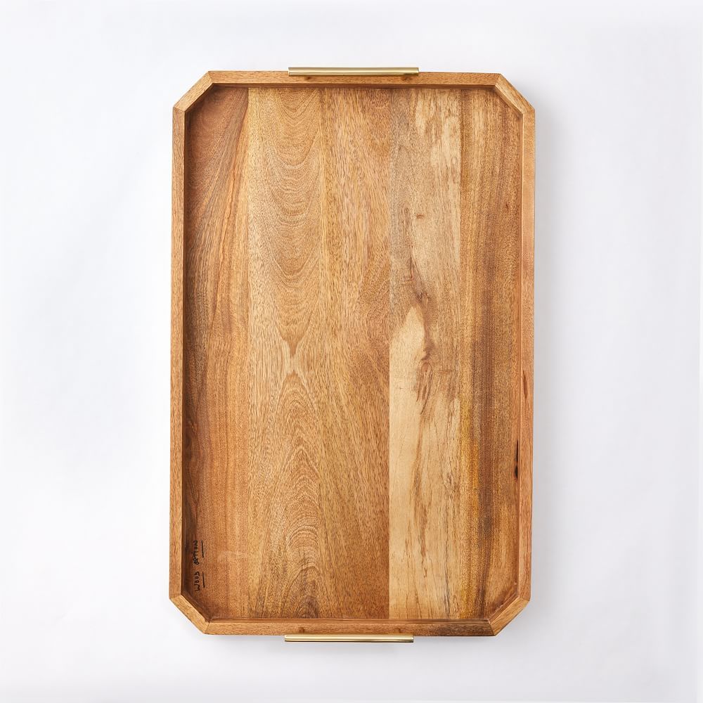 Deco Handle Large Tray, 18&amp;quot;x28&amp;quot; | West Elm (US)