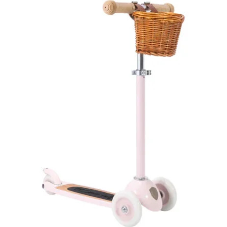 Kick Scooter, Pink - Banwood Scooters | Maisonette | Maisonette