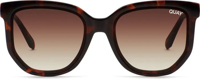 Coffee Run 51mm Polarized Gradient Cat Eye Sunglasses | Nordstrom Rack
