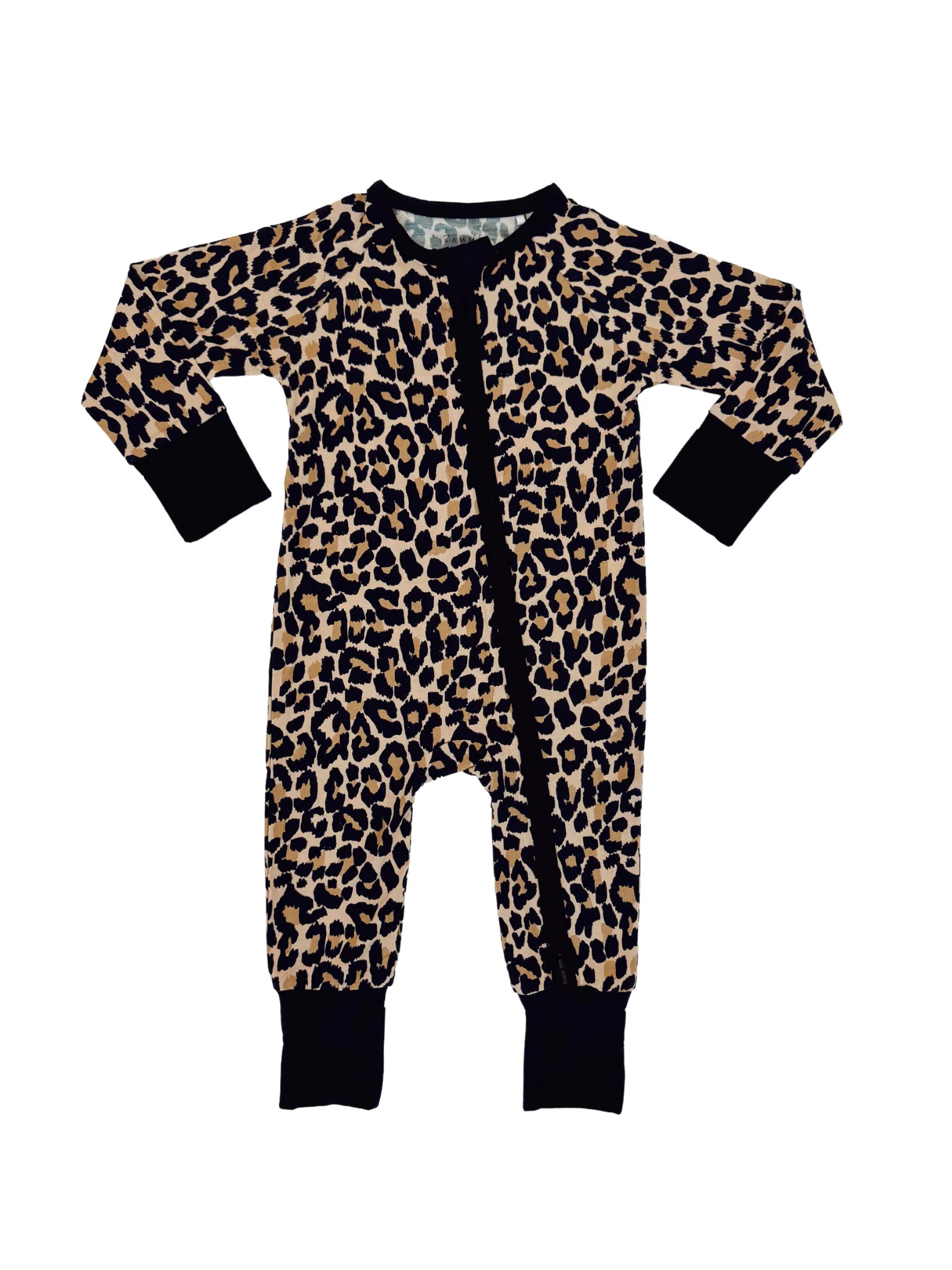 Leopard Zipper Romper | In My Jammers
