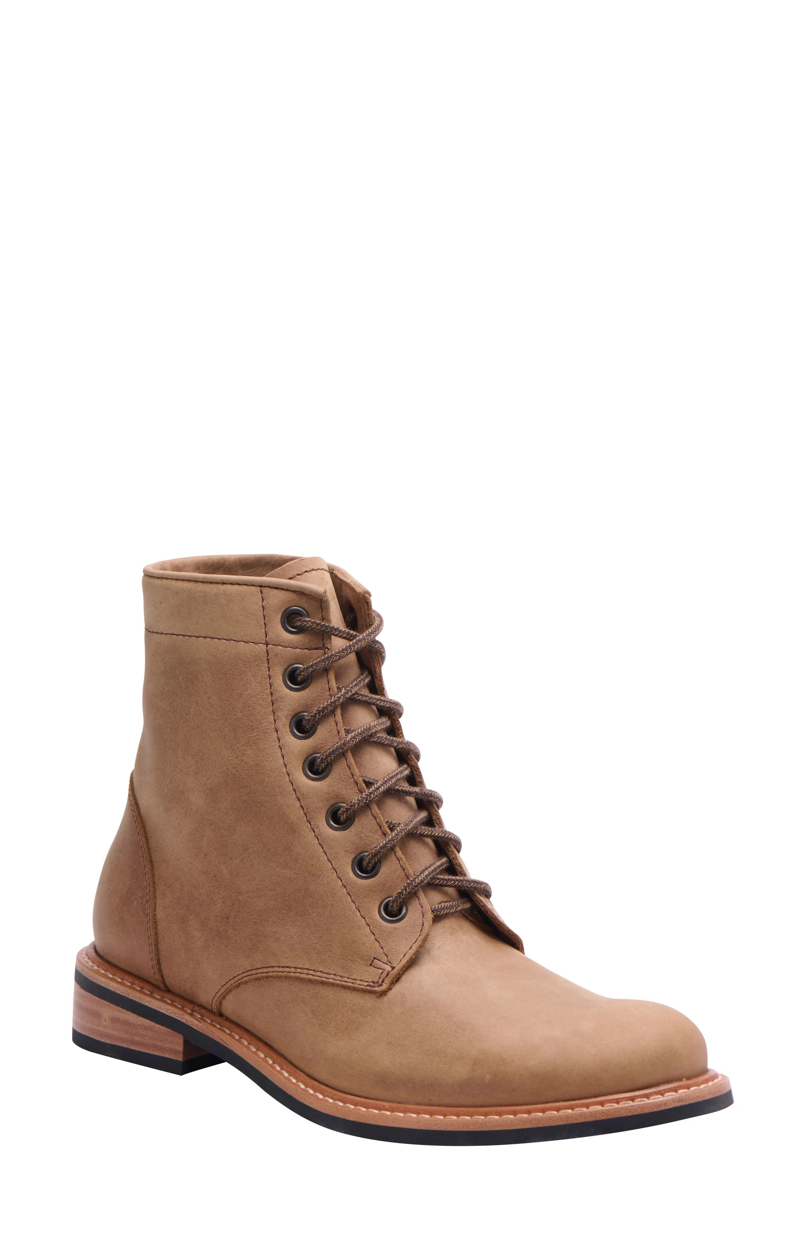 Nisolo Amalia Water Resistant Boot, Size 8 in Tobacco at Nordstrom | Nordstrom