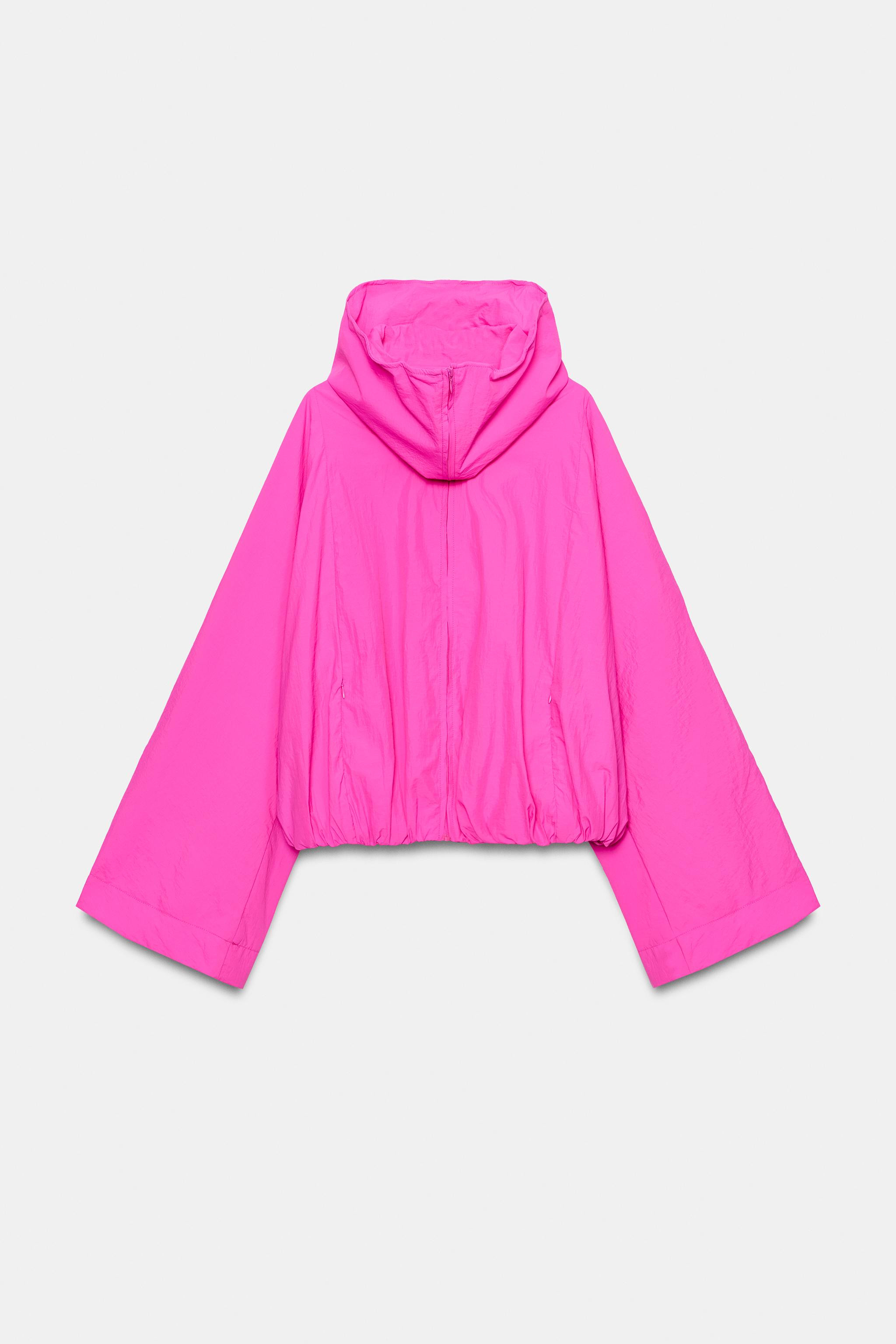HIGH-NECK NYLON JACKET | Zara US