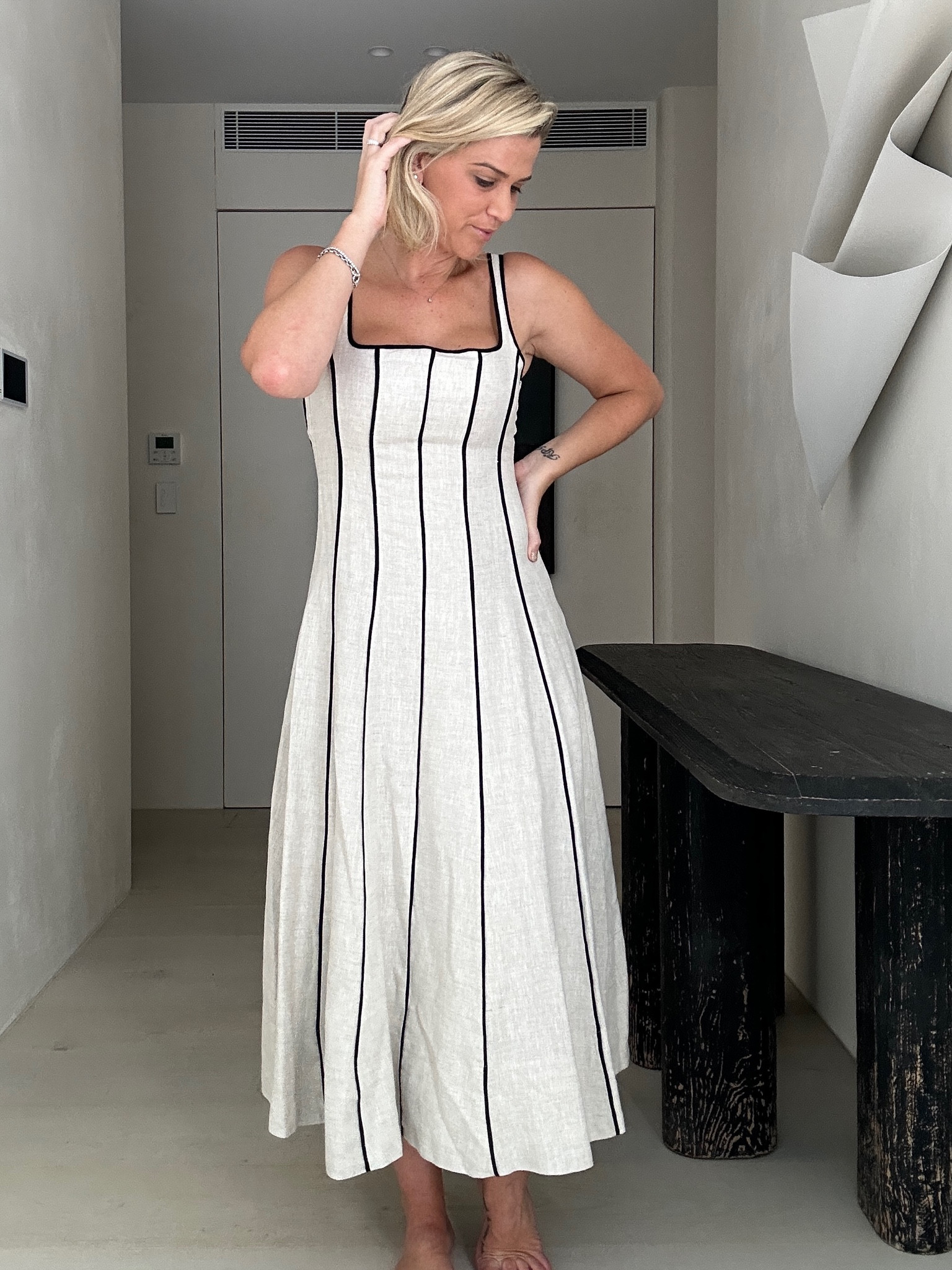 Super flattering linen Dissh Dress! I get so many compliments everytime I wear it! I’m wearing a size 10. 

#LTKaustralia