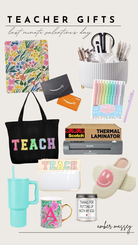 Last minute Valentine’s Day teacher gifts from amazon!

Amazon finds, Amazon home, amazon gifts, teacher amazon gifts, teacher gifts? Valentine’s Day gift ideas, last minute Valentine’s Day gifts for teachers 

#LTKfindsunder100 #LTKkids #LTKfindsunder50