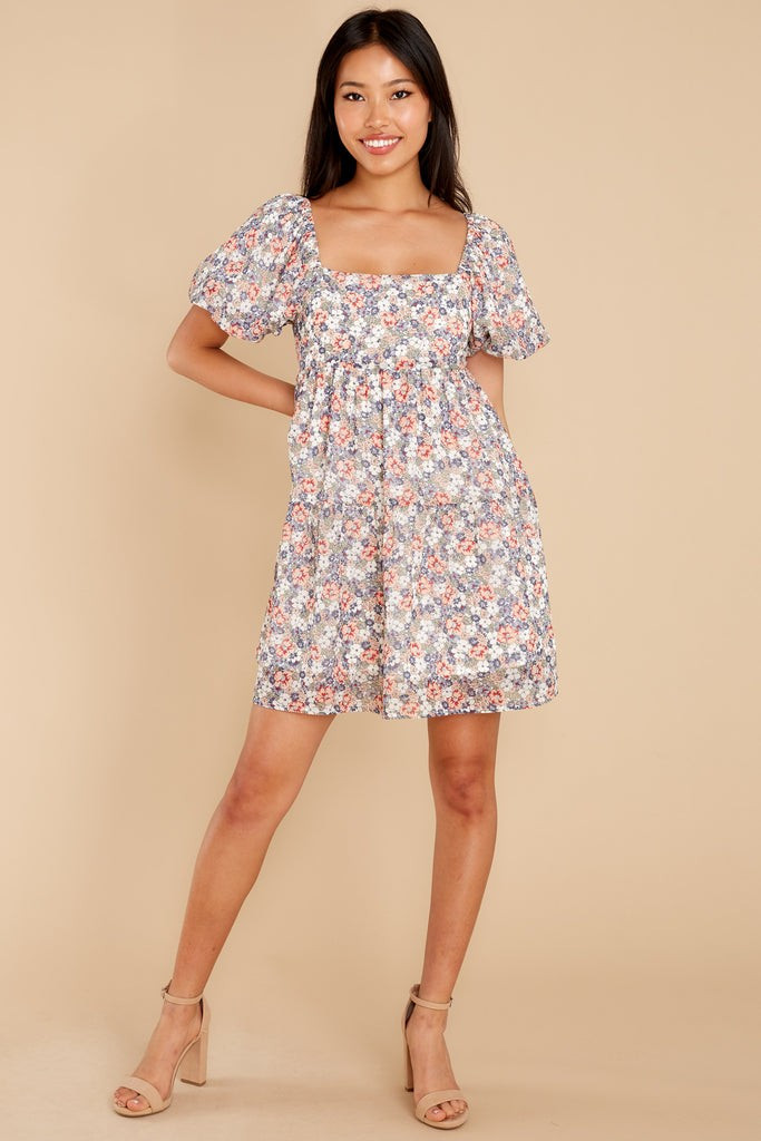 Arve Floral Mini Dress | Red Dress 