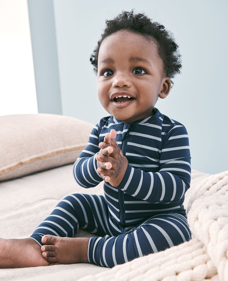 Baby 2-Way Zip Sleeper in HannaSoft™ | Hanna Andersson