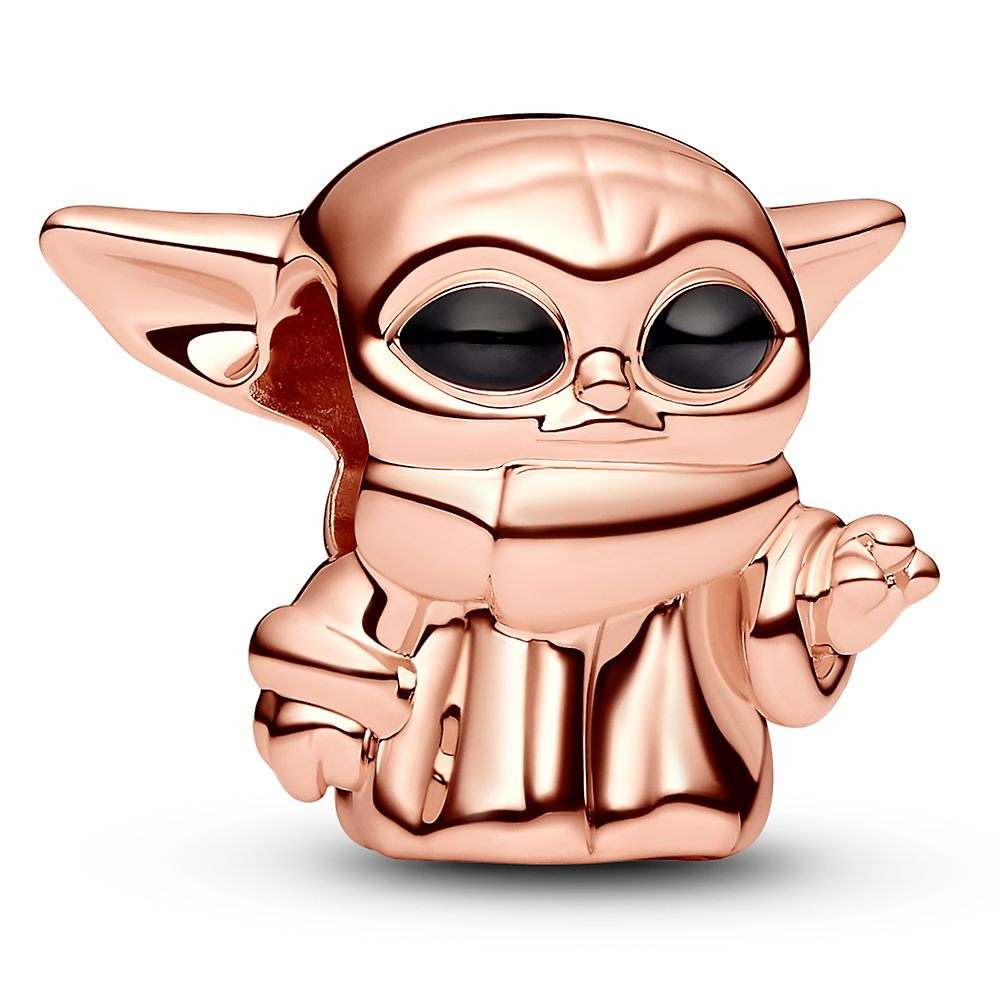Grogu Bead Charm by Pandora \u2013 Star Wars: The Mandalorian | Disney Store