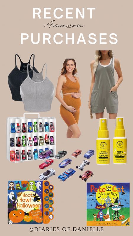 Recent Amazon Purchases 

Crop tanks, Free People dupe, two piece set, short jumpsuit, Amazon finds, Amazon clothing, kids toys, hot wheel cars, toy car storage, Halloween books, books for kids, immune support for adults and kids

#LTKstyletip #LTKunder50 #LTKSeasonal
