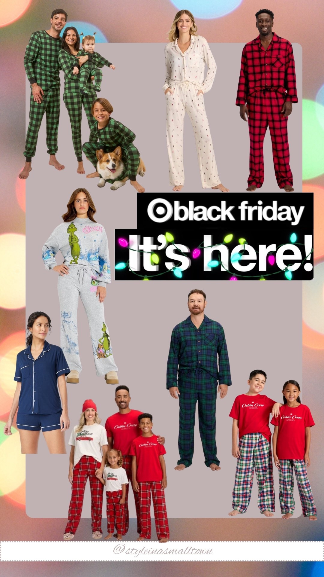 Target Black Friday deals on pjs, family pjs and comfies are live 🎁

Target Black Friday pajama deals, cozy women’s and men’s PJs on sale, Target family matching pajamas discounts, holiday family PJ sets Black Friday savings, affordable kids and baby pajamas at Target, festive Christmas pajama sets for the whole family, soft loungewear and sleepwear deals at Target, trending matching holiday PJs, Target winter pajama gift ideas, Black Friday cozy sleepwear finds for families.

#LTKSaleAlert #LTKGiftGuide #LTKCyberWeek