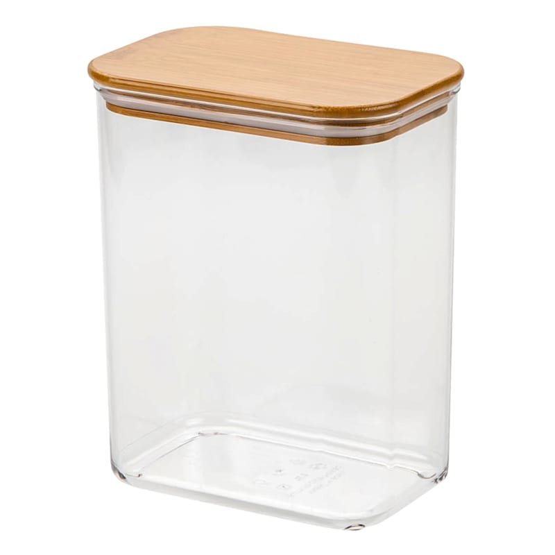 Food Storage Container with Bamboo Lid, 91.3oz | At Home