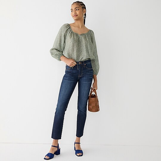 9" vintage slim-straight jean in Daisy wash | J. Crew US