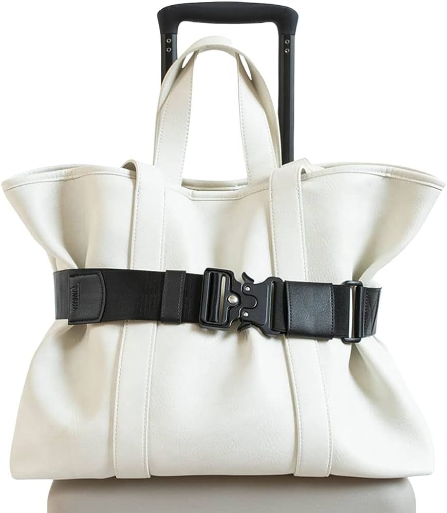 Cincha Travel Belt for Luggage - Stylish & Adjustable Add a Bag Luggage Strap for Carry On Bag - ... | Amazon (US)