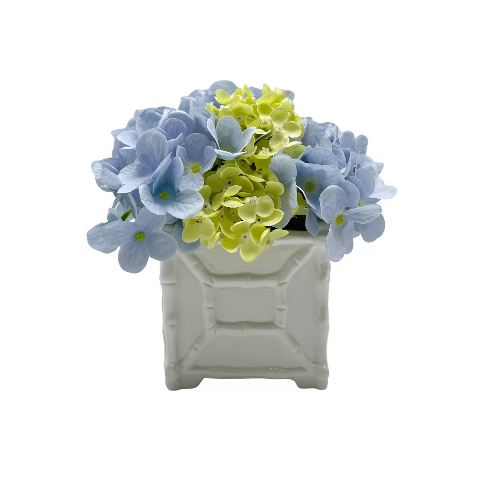 Sonoma Goods For Life® Hydrangea Florals in Ceramic Pot Table Decor | Kohl's