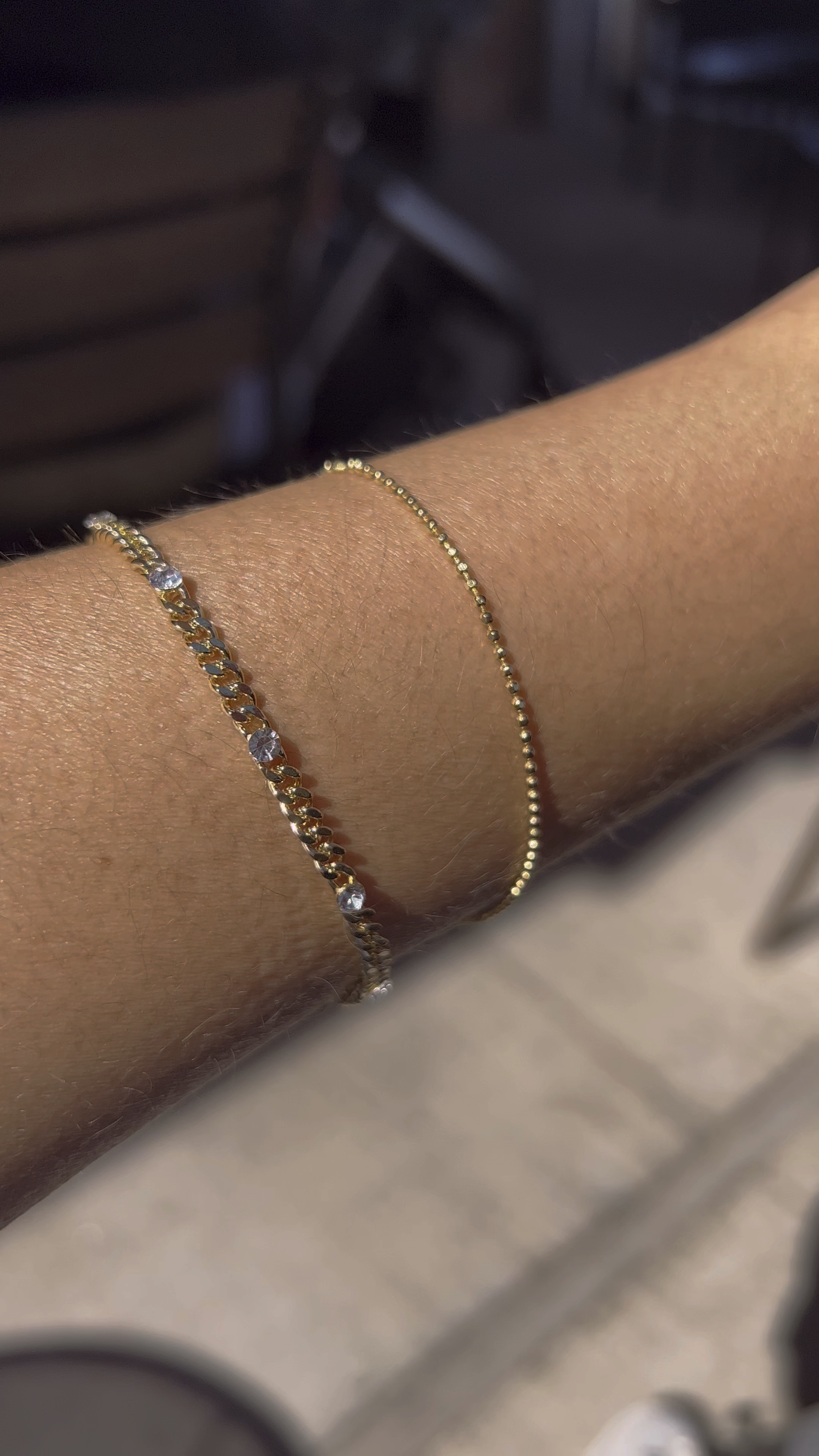 Love these dainty, perfect for layering 18k gold bracelets from BaubleBar!

#LTKfindsunder100 #LTKGiftGuide #LTKHoliday