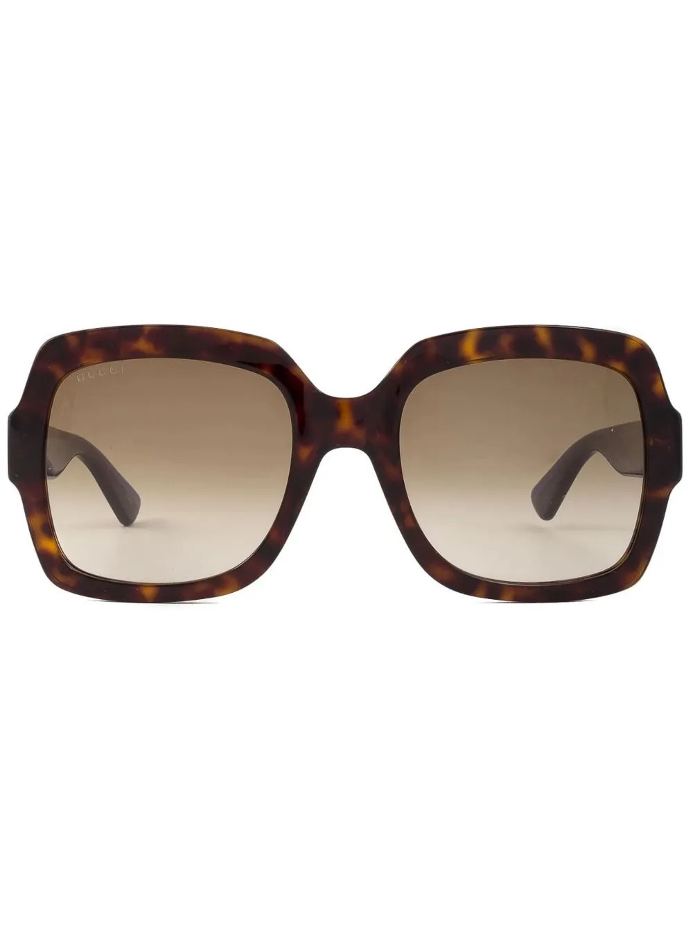 Gucci Eyewear tortoiseshell square-frame sunglasses - Brown | Farfetch Global