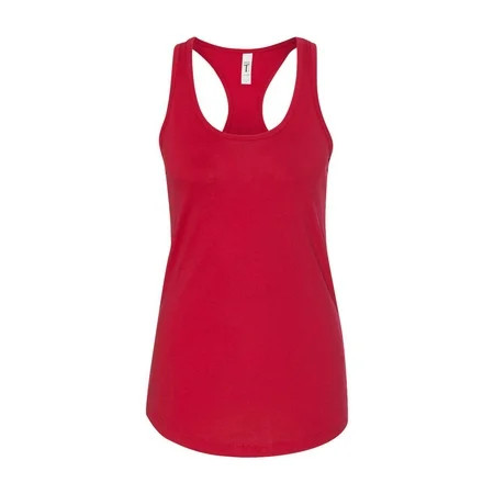 Next Level - Tank Tops for Women - Red Workout Clothes Gym Tops - Racerback Women Tank Tops - Basic  | Walmart (US)