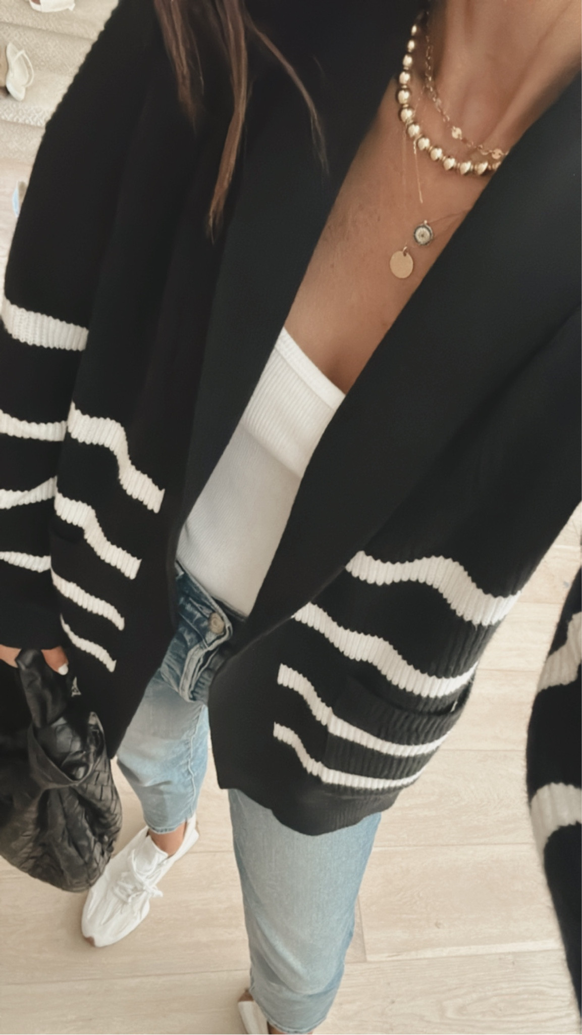 I’m just shy of 5-7” wearing the size small cardigan from target! StylinByAylin 

#LTKfindsunder50 #LTKSeasonal
