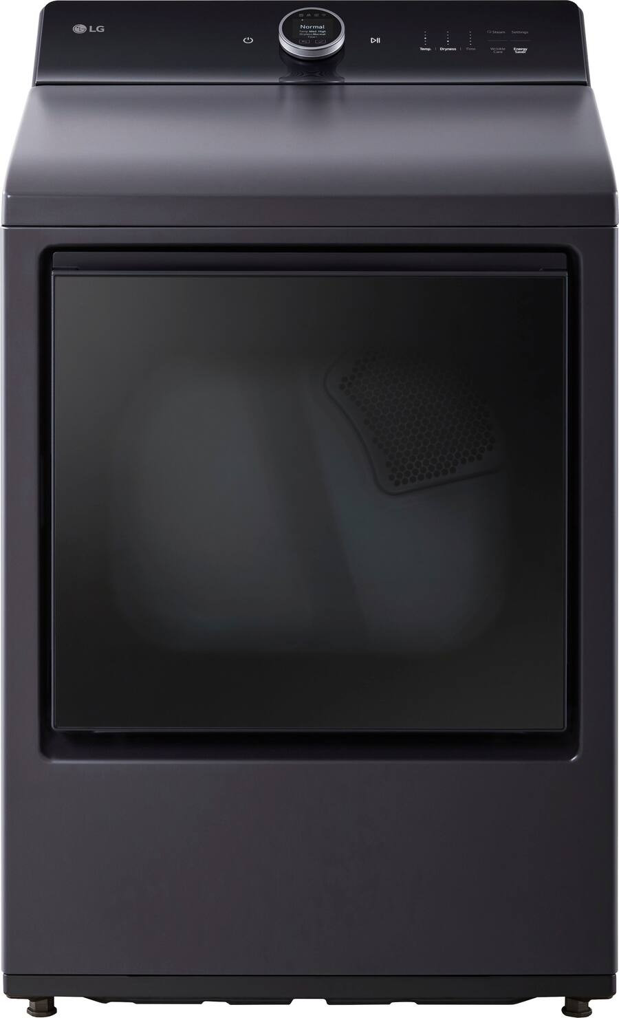 LG - 7.3 Cu. Ft. Smart Gas Dryer with Steam and EasyLoad Door - Matte Black | Best Buy U.S.