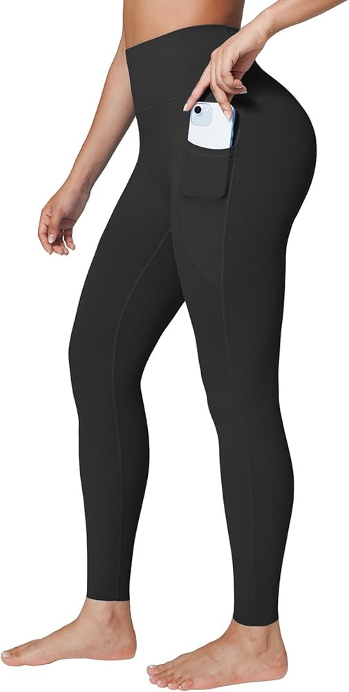 BRXL Leggings for Women High Waist Tummy Control No Front Seam Yoga Pants with Pockets for Workou... | Amazon (US)