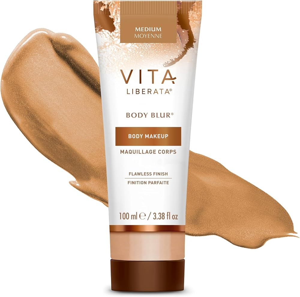 Vita Liberata Body Blur, Leg and Body Makeup. Skin Perfecting Body Foundation for Flawless Bronze... | Amazon (US)