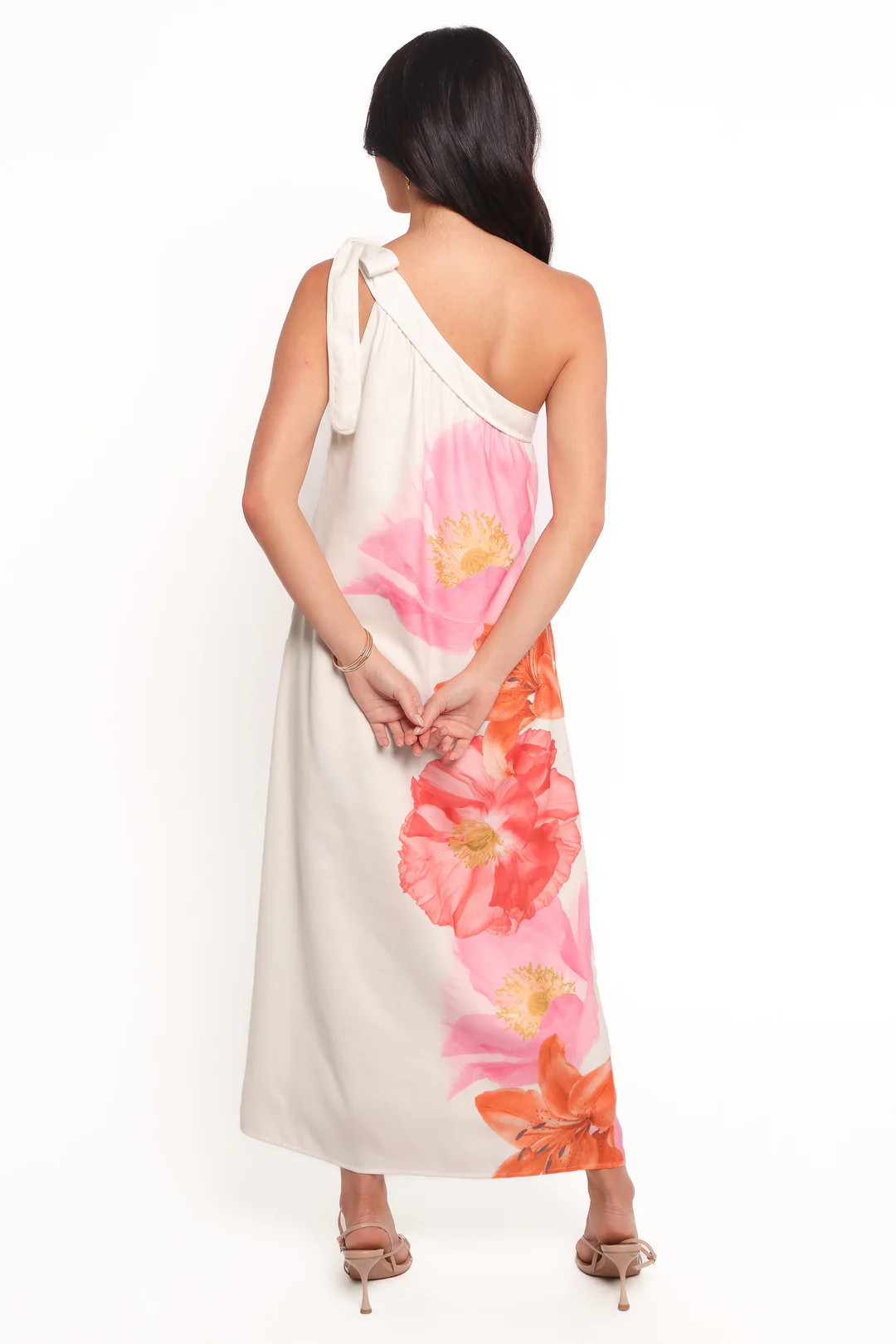 Charlize Maxi Dress - White Pink | Petal & Pup (US)
